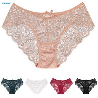 【HODRD】Women Panties Briefs Comfortable Floral Knickers Lace Leightweight Lingerie【Fashion】