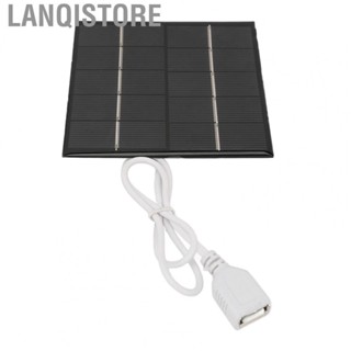 Lanqistore Solar Panel  Space Saving USB High Output Efficiency Thin Mini Solar Panel  for 3.7V