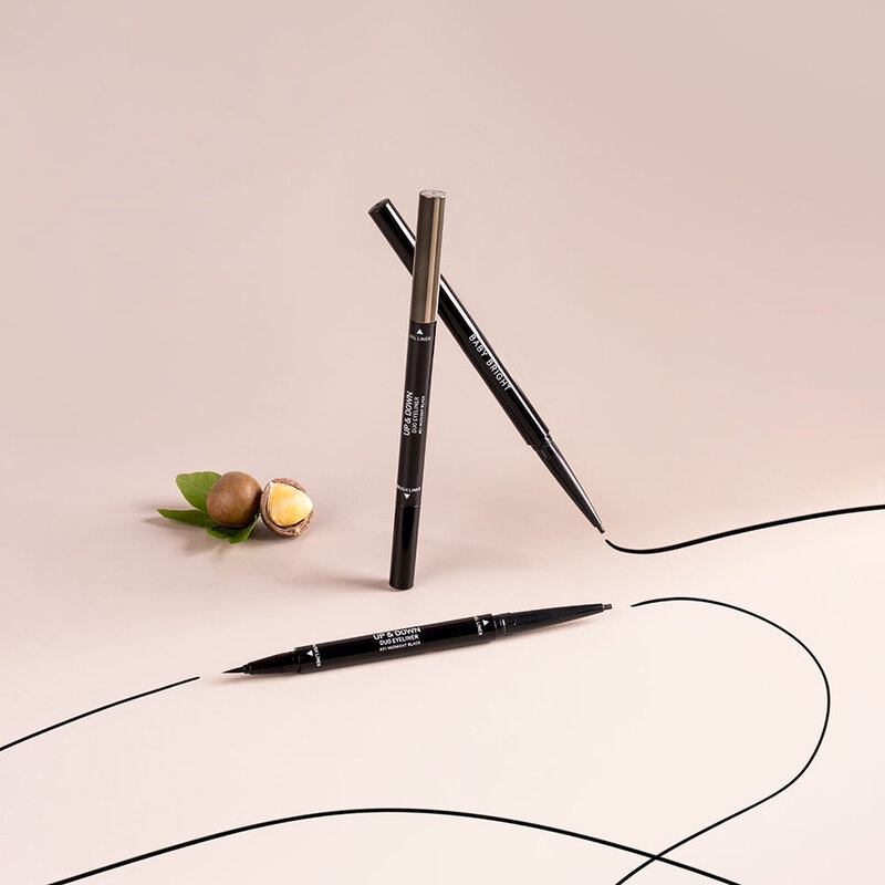 Baby Bright Up And Down Duo Eyeliner [0.1g+0.35g] เบบี้ ไบร์ท อายไลน์เนอร์ 2 หัว รูปที่ 4