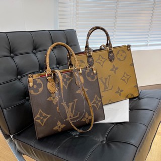 LV5188 Mid size Simple Tote Bag Stitching color Women Shoulder Chain Bag