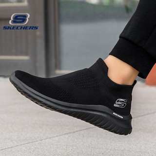 Skechers_ รองเท้าผ้าใบลําลอง ข้อสูง แบบสวม สําหรับผู้ชาย ไซซ์ 39-45