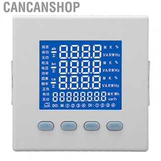 Cancanshop Ammeter Voltmeter  True RMS Measurement Volt Amp Meter Precise Safe AC 220V  for Power Distribution Automation