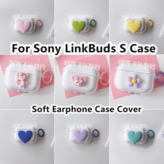 【คุณภาพสูง】เคสหูฟัง แบบนิ่ม ลายสามมิติ สําหรับ Sony LinkBuds S