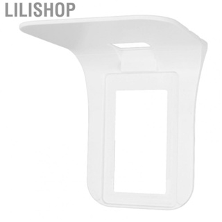 Lilishop Plug Shelf  Wear Resistant Simple Wall Outlet Shelf Space Saving ABS  for Garage
