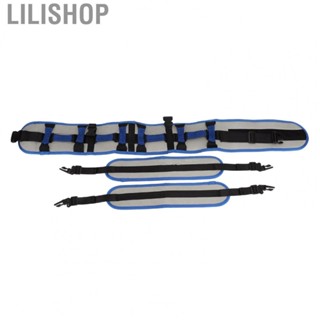 Lilishop Transfer and Walking Gait Belt  Patient Gait Belt Comfortable Polyester with Handles for Hospitals