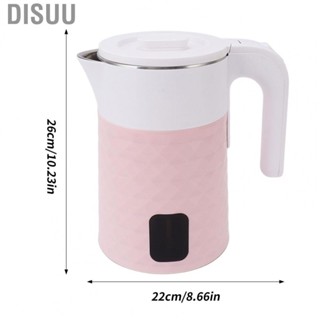 Disuu Electric  Kettle 2000W 2L Fast Heating Water Boiler Stainless Steel Double Wall Electric Water Heater for Home Office UK 220V