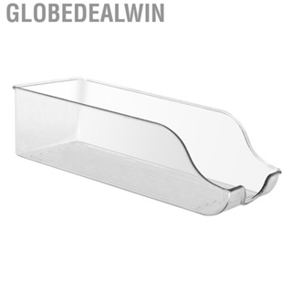 Globedealwin Organizer Bin  Plastic Storage Bin Double Ear Multifunctional  for Desk for Kitchen