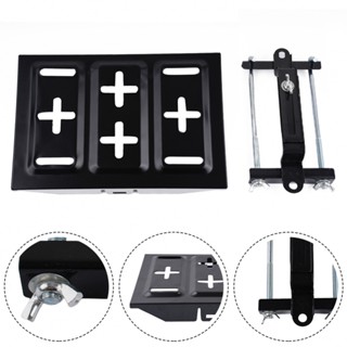 ⚡READYSTOCK⚡Car Storage Battery Holder Stabilizer Metal Tray Hold Down Clamp Adjustable  New