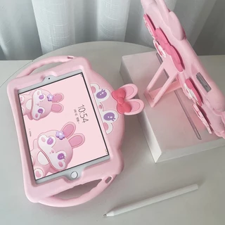 สำหรับ ipad mini7 air6 air11 air13 2024 M2 M3 A16 11 2025กรณี เคสซิลิโคน ลายการ์ตูนน่ารัก กันกระแทก สําหรับ Ipad Mini 6 Air 5 4 3 2 1 Ipad 5th 6th 7th 8th 9th 10th Gen 2022 2021 2020 2019 Ipad 10.2 10.9 Pro 9.7 10.5 11 นิ้ว
