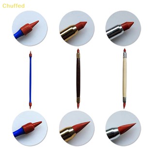 Chuffed&gt; ปากกายางซิลิโคน แบบสองหัว สําหรับเครื่องปั้นดินเผา 3 ชิ้น
