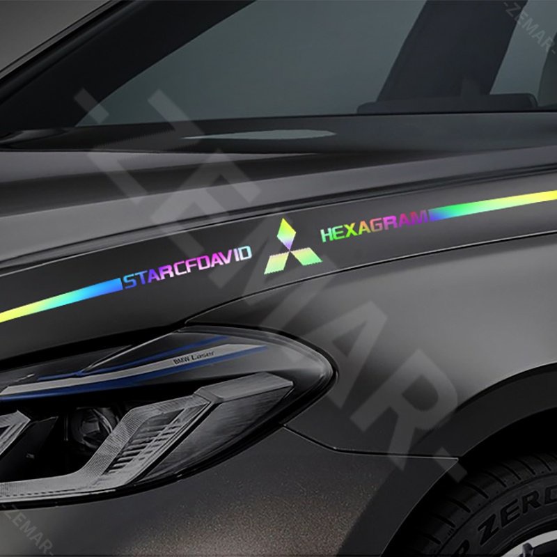 MITSUBISHI สติกเกอร์โลโก้มิตซูบิชิ สะท้อนแสง สีสันสดใส อุปกรณ์เสริม สําหรับ Xpander Cross Triton Grandis Attrage Mirage Outlander Pajero Sport ASX จํานวน 1 ชิ้น ราคา ถูกที่สุด ดีลบีเคเค แกลเลอรีภาพที่ 5