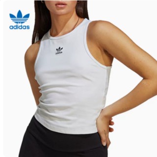 【พร้อมส่ง】ของแท้ Adidas 100% เสื้อกล้ามแขนกุด คอกลม ระบายอากาศ เหมาะกับการวิ่ง เล่นกีฬา ฟิตเนส กลางแจ้ง สําหรับผู้หญิง IB9110 IB9111