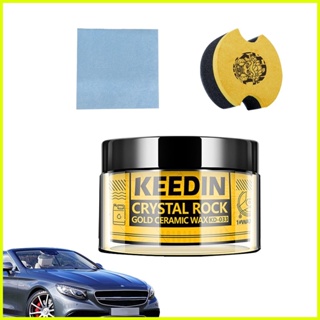 Carnauba แว็กซ์เคลือบเซรามิคคริสตัลไฮบริด ป้องกันรอยขีดข่วน สําหรับรถยนต์