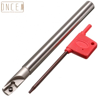 【ONCEMOREAGAIN】End Mill APMT1135PDER C12-12-130-1T Milling Cutter T8 Wrench Indexable