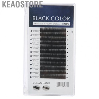 Keaostore False Lashes  Eyelash Clear Root for Daily Makeup Nude Party Stage