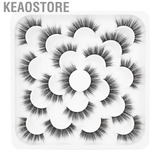 Keaostore Curling  10 Pairs Natural Thickening