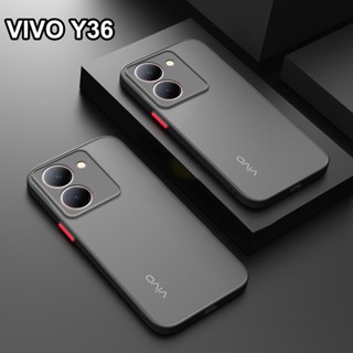 พร้อมส่ง ตรงรุ่น VIVO Y27 Y36 V29 เคสโทรศัพท์มือถือ ซิลิโคน ผิวด้าน ป้องกันเลนส์กล้อง สําหรับ Vivo Y78 4G 5G 2023 025