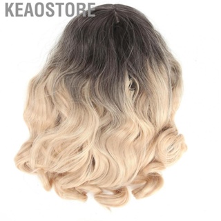 Keaostore Blonde Wig  Synthetic Hair Women for Halloween Daily Parties Cosplay