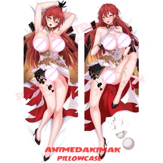 Himeko Honkai Star Rail Dakimakura ปลอกหมอนอิงโซฟา แบบนิ่ม ลายอนิเมะญี่ปุ่น Otaku ขนาด 50x160 ซม. DK4555