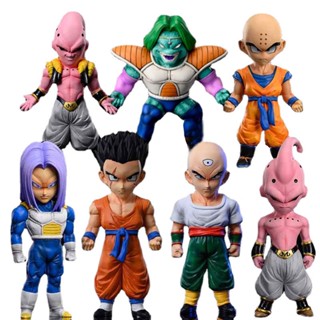 โมเดลฟิกเกอร์ Pvc อนิเมะ Dragon Ball Majin Buu Gk LG Wcf Krillin Zarbon Trunks Yamcha Tien Shinhan ของเล่นสําหรับเด็ก