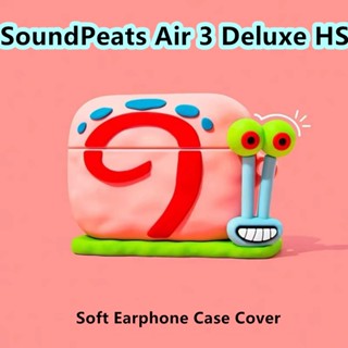 【Ĕĕ】เคสหูฟัง แบบนิ่ม ลายการ์ตูน สําหรับ SoundPeats Air 3 Deluxe HS SoundPeats Air 3 Deluxe HS