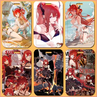 ป้ายชื่อ ลายการ์ตูนอนิเมะ Arknights Surtr DIY สําหรับนักเรียน บัตรประจําตัว บัตรรถบัส บัตรธนาคาร