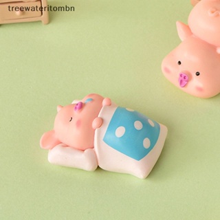 Tt ฟิกเกอร์หมูคาวาอี้ ขนาดเล็ก สําหรับตกแต่งบ้านตุ๊กตา สวนขวด DIY