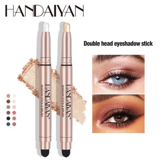 【COD】 Handaiyan 12 Color Glitter Eyeshadow Stick Set Eye Shadow Silkworm Pen Long Lasting Waterproof Beauty Products For Women Eye Makeup Tools For Women Beauty