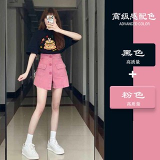 [High-Quality-Comfortable] ชุดเสื้อแขนสั้น กางเกงขาสั้น เอวสูง พิมพ์ลาย พลัสไซซ์ แฟชั่นฤดูร้อน สําหรับสตรี 2023