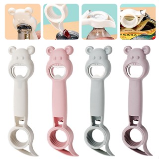 4 In 1 Multi-purpose Bottle Opener Beer Beverage Cap Opener Bottle Can Opener