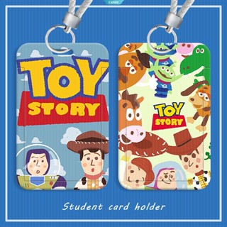 พวงกุญแจ จี้การ์ตูน Toy Story พร้อมสายคล้อง สําหรับนักเรียน [CAN]