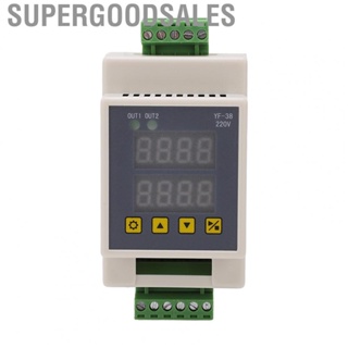 Supergoodsales Timer Relay Module  Easy To Install White Multifunctional Accurate DC 7‑27V AC 220V for Equipment