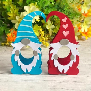 Love Gnome แผ่นแม่แบบโลหะ ตัดลายนูน สําหรับตกแต่งสมุด การ์ด DIY