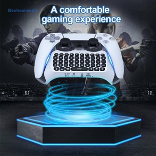 [ElectronicMall01.th] คีย์บอร์ดเกมมิ่ง ออกแบบตามสรีรศาสตร์ สําหรับ Sony PS5 Gamepad Mount Mini Keypad