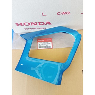 81139-K35-V00YEฝาครอบช่องเก็บของตัวนอกด้านซ้ายแท้HONDA PCXปี2014-2017 สีน้ำเงิน อะไหล่แท้ศูนย์HONDA()1ชิ้น