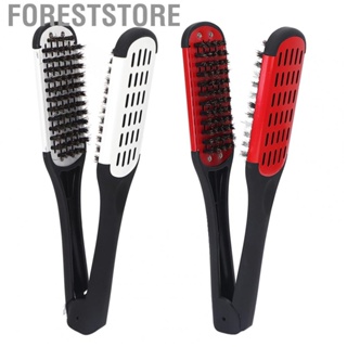 Foreststore Hair Clamp Brush  ABS Beard Aluminum Sheet for Home Salon