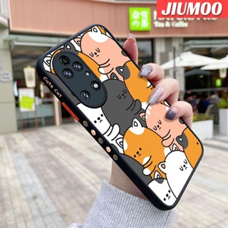 เคสโทรศัพท์มือถือ ซิลิโคนแข็ง บาง กันกระแทก ลายการ์ตูนแมวน่ารัก สําหรับ Huawei P50 Pro