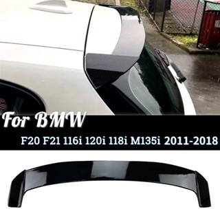 สปอยเลอร์หลังคารถยนต์ ABS สีดําเงา สําหรับ BMW 1 Series 1er F20 F21 116i 120i 118i M135i 2011-2018