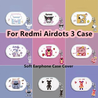 พร้อมส่ง!  เคสหูฟัง แบบนิ่ม ลายการ์ตูน สําหรับ Redmi Airdots 3 Redmi Airdots 3