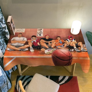 ผ้าปูโต๊ะ ลายดอกไม้ Slam Dunk Rukawa Kaede Sakuragi ป้องกันฝุ่น สําหรับตกแต่งห้องนอน