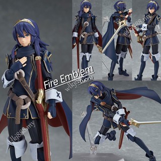 โมเดลฟิกเกอร์ Fire Emblem Figma 245 Lucina Awakening Change Face Anime Articulado ของเล่นสําหรับเด็ก