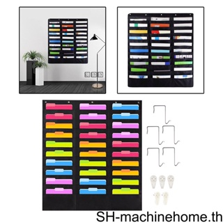 (runbu) กระเป๋าจัดเก็บเอกสาร แบบแขวนผนัง 30 ช่อง สําหรับสํานักงาน