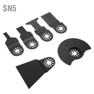 SN5 6pcs Standard Oscillating Multitools Saw Blades Power เครื่องมือ เครื่องตัด