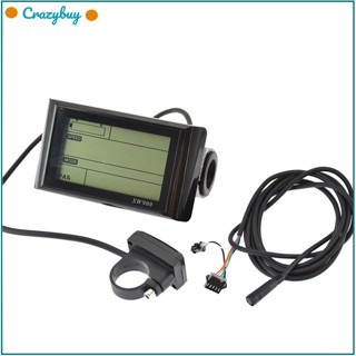 Cr เครื่องวัดความเร็วจักรยานไฟฟ้า หน้าจอ Lcd อุปกรณ์เสริม