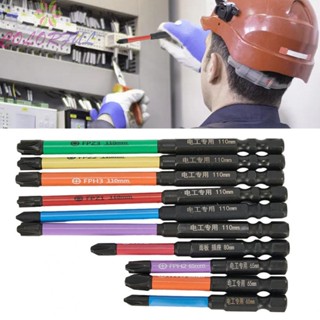 【COLORFUL】PZ Screwdriver Bit FPH1 FPH2 FPH3 Slotted Cross Screwdriver Cross Screwdriver