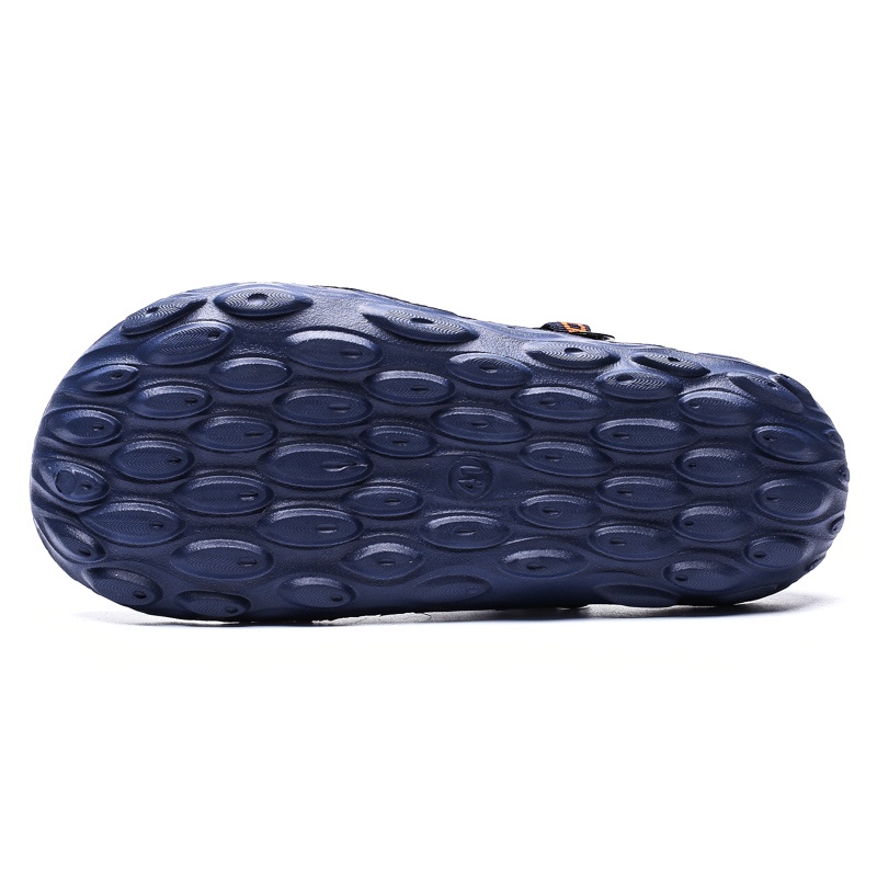 รองเท้าแตะลําลอง พื้นหนา กันลื่น ระบายอากาศได้ดี เหมาะกับเดินชายหาด แฟชั่นฤดูร้อน สําหรับผู้ชาย - รูปที่ 4