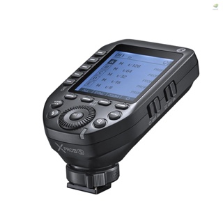 Godox XPROII-S แฟลชทริกเกอร์ไร้สาย 2.4G TTL ออโต้แฟลช 1/8000s HSS หน้าจอ LCD ขนาดใหญ่ 32 ช่อง 16 กลุ่ม แบบเปลี่ยน สําหรับกล้อง