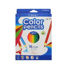 Yalong YL191039-18 ดินสอสี สีไม้ 18 สี