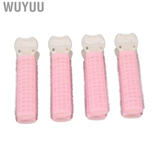 Wuyuu Clips Bangs Curler  4pcs Volumizing Hair Roller for Beauty Salon