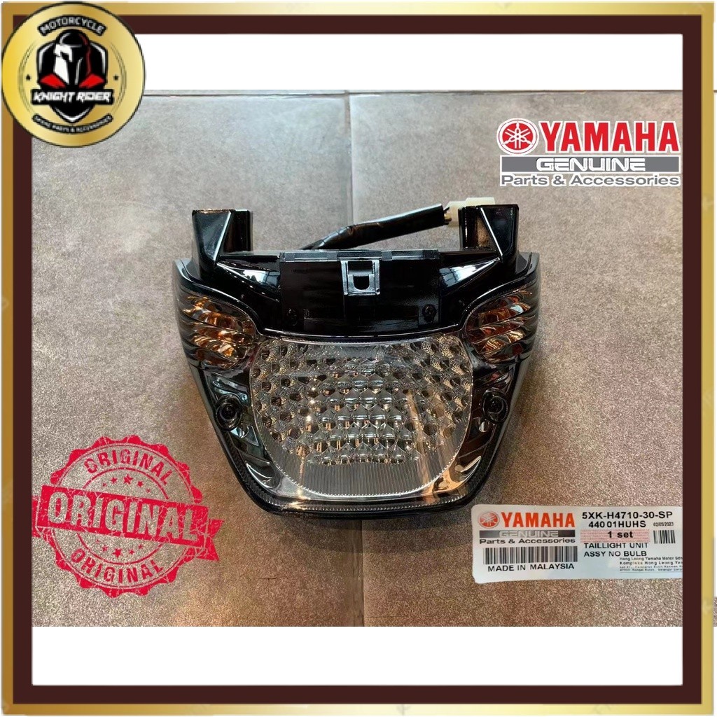 HLY Y125ZR TAILLIGHT UNIT ASSY 5CK-H4710-30-SP NO BULB TAIL LIGHT ASSY LAMPU BELAKANG Y125